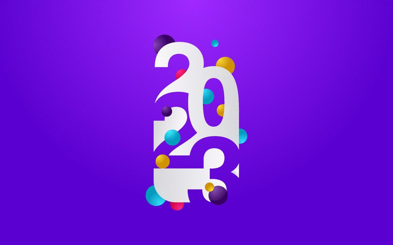 2024 Design Happy New Year. New Year 2023 logo design for brochure design. card. banner. Christmas decor 2023 vector