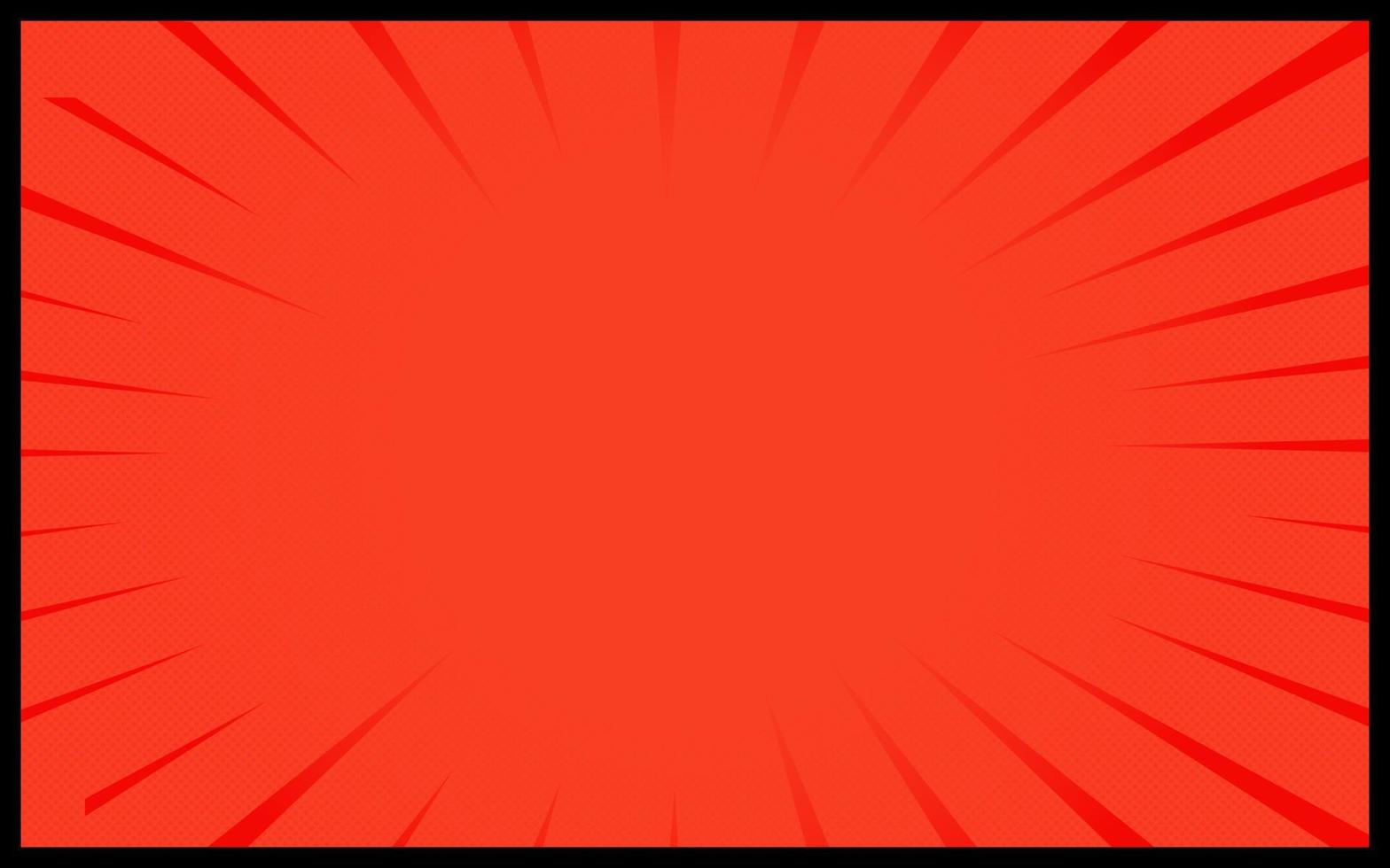 Red comic background Retro vector