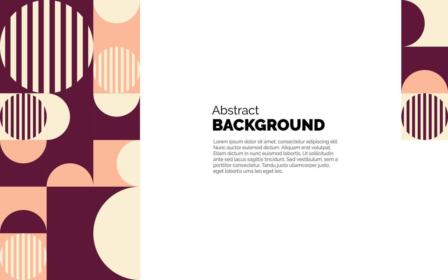 Flat mosaic background. Vector illustration