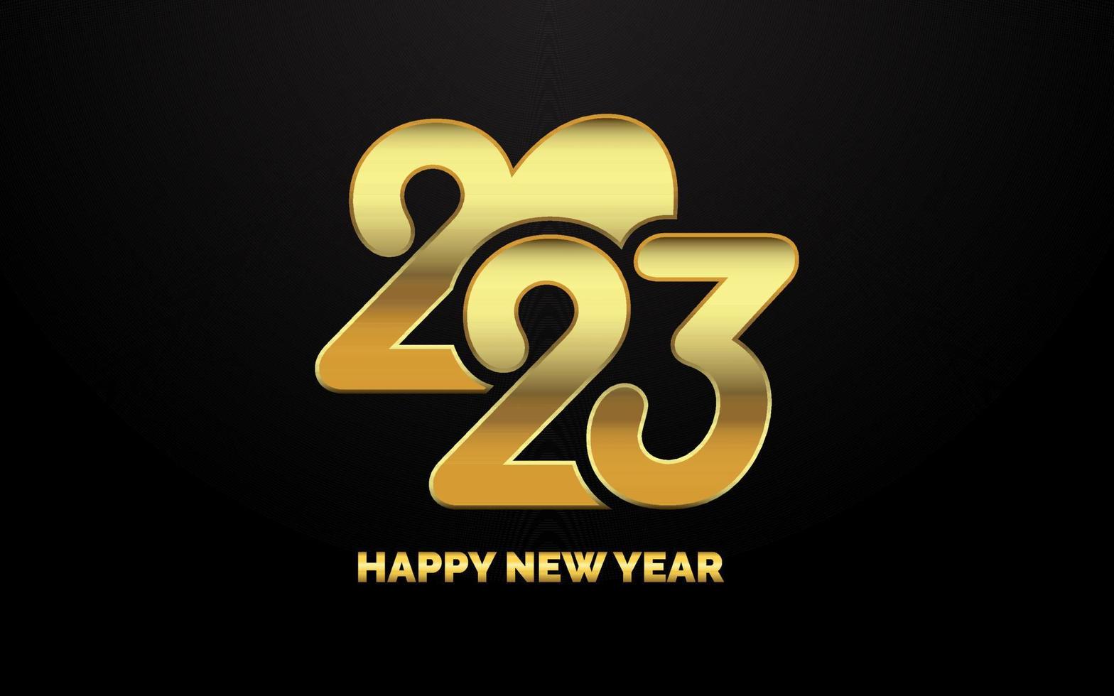 2059 diseño feliz año nuevo. diseño de logotipo de año nuevo 2023 para diseño de folletos. tarjeta. bandera. decoración navideña 2023 vector