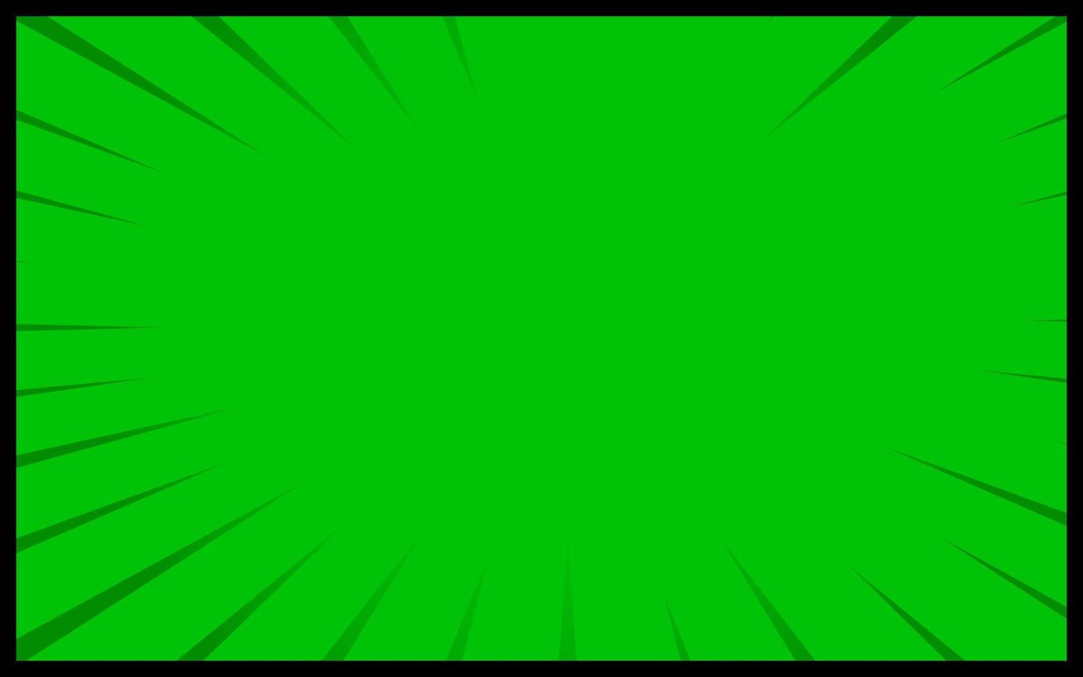 Green comic background Retro vector