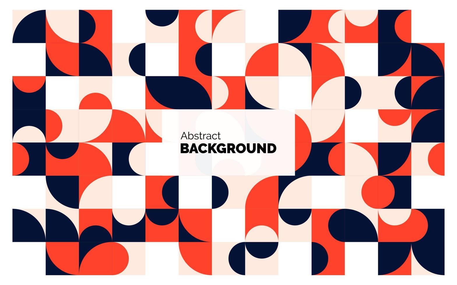 Flat mosaic background. Vector illustration