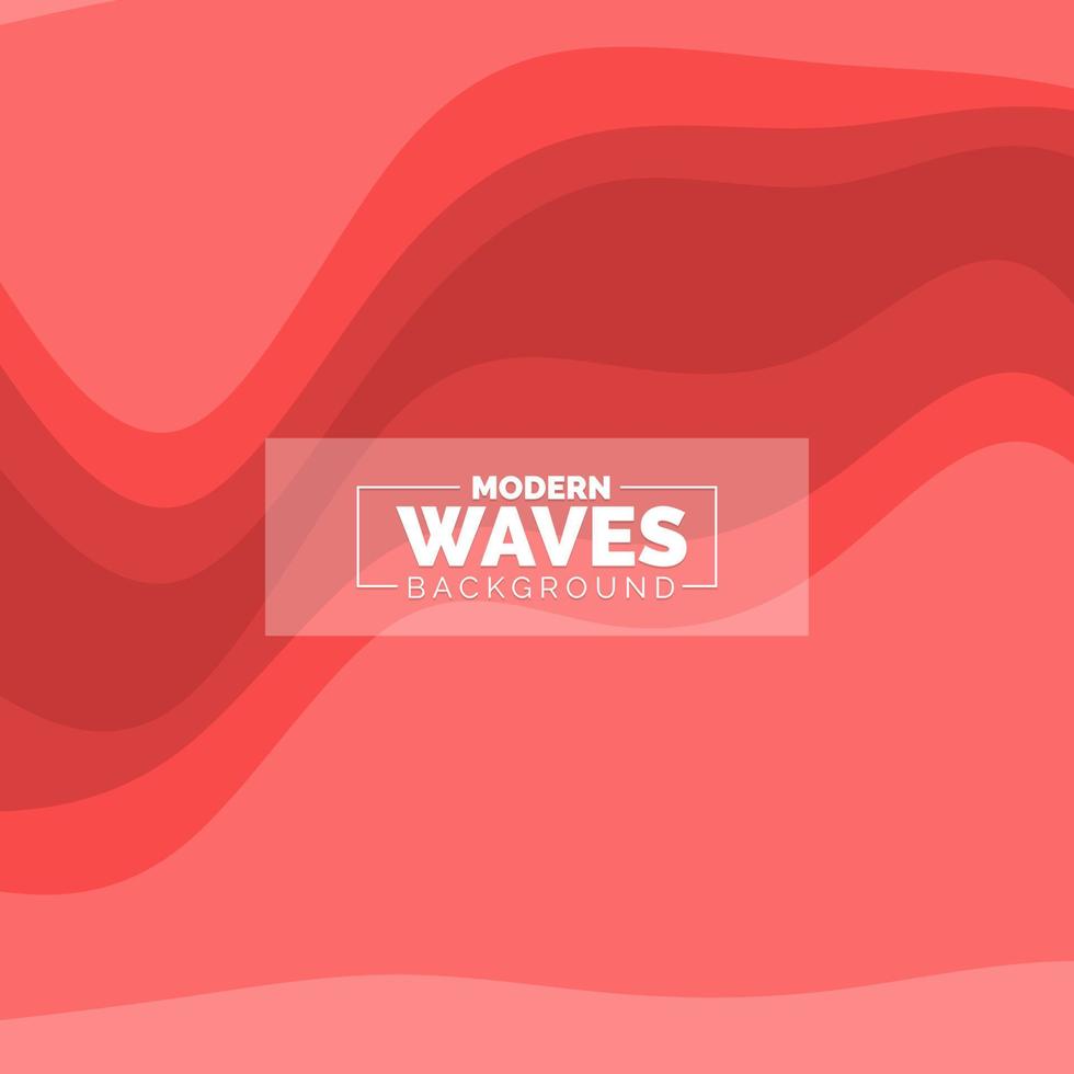 water Wave vector abstract background flat design style