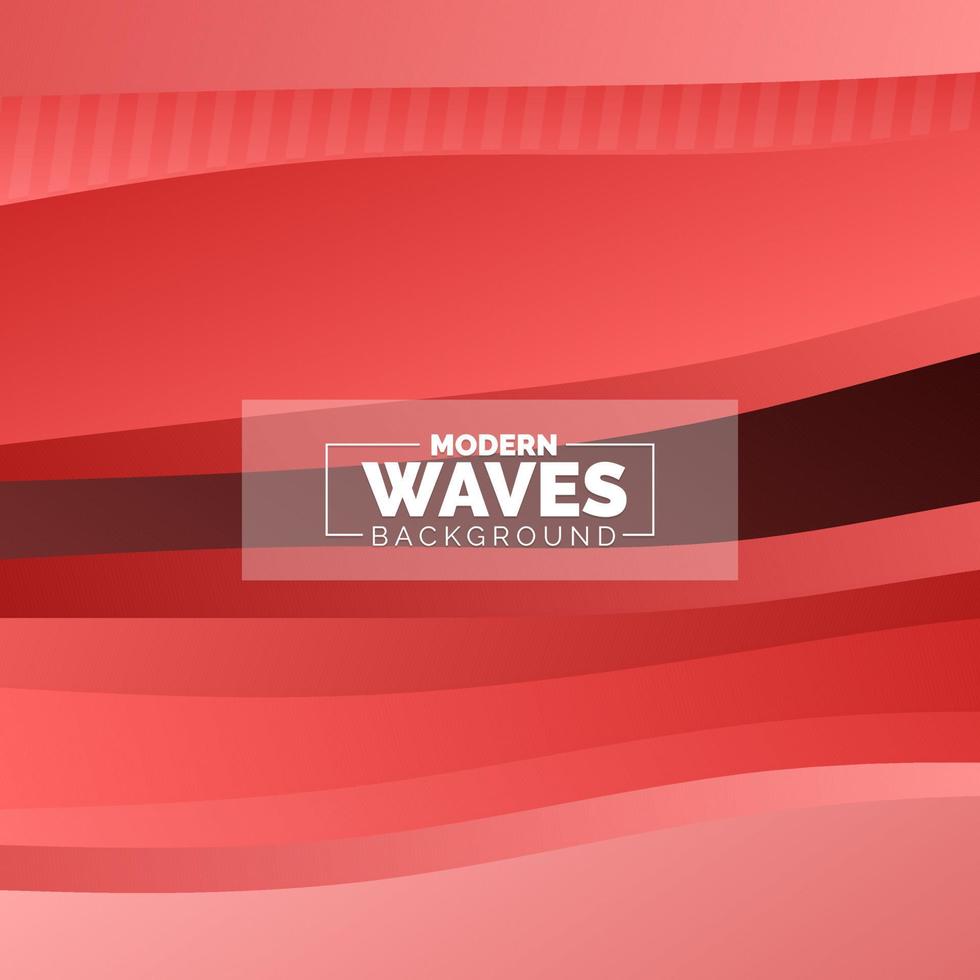 wave vector abstract background flat design stock illustration