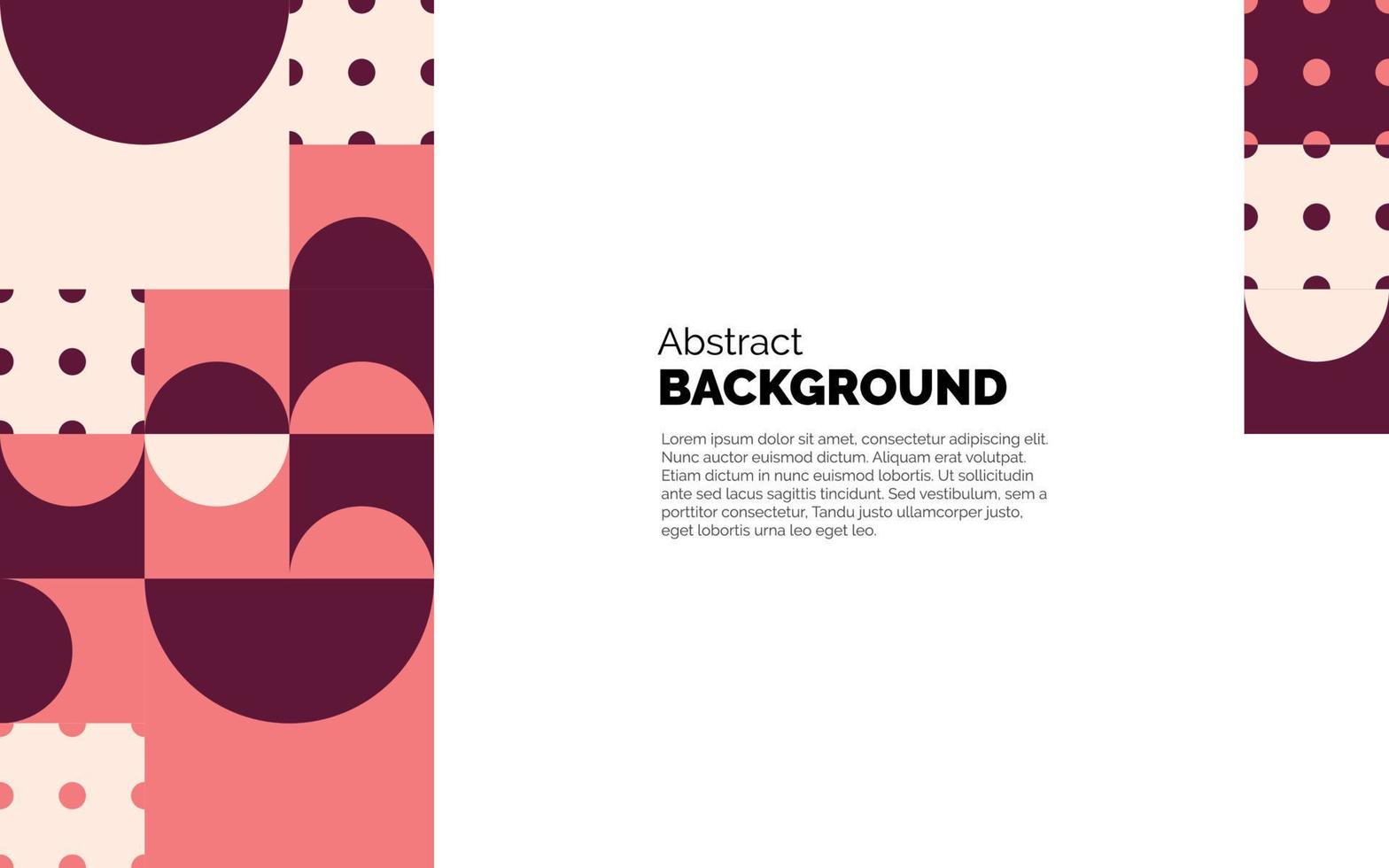 Geometrical abstract background Vector illustration