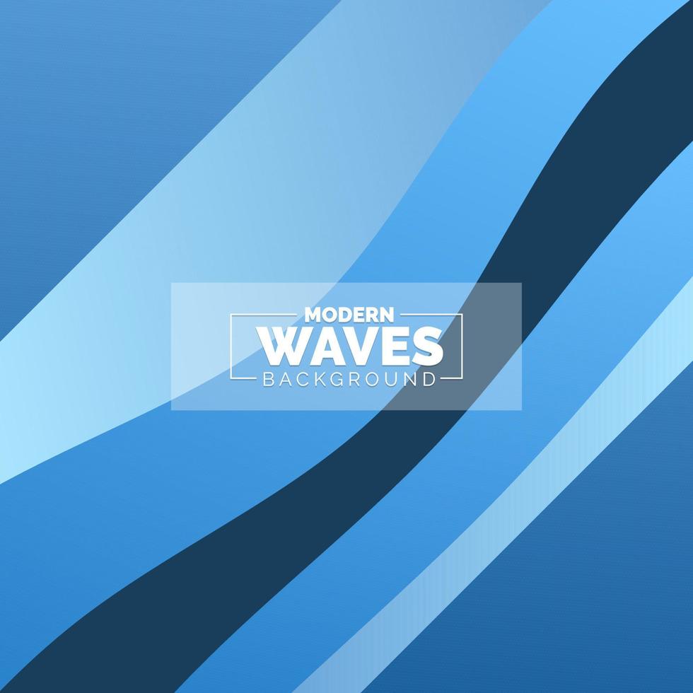 wave vector abstract background flat design stock illustration