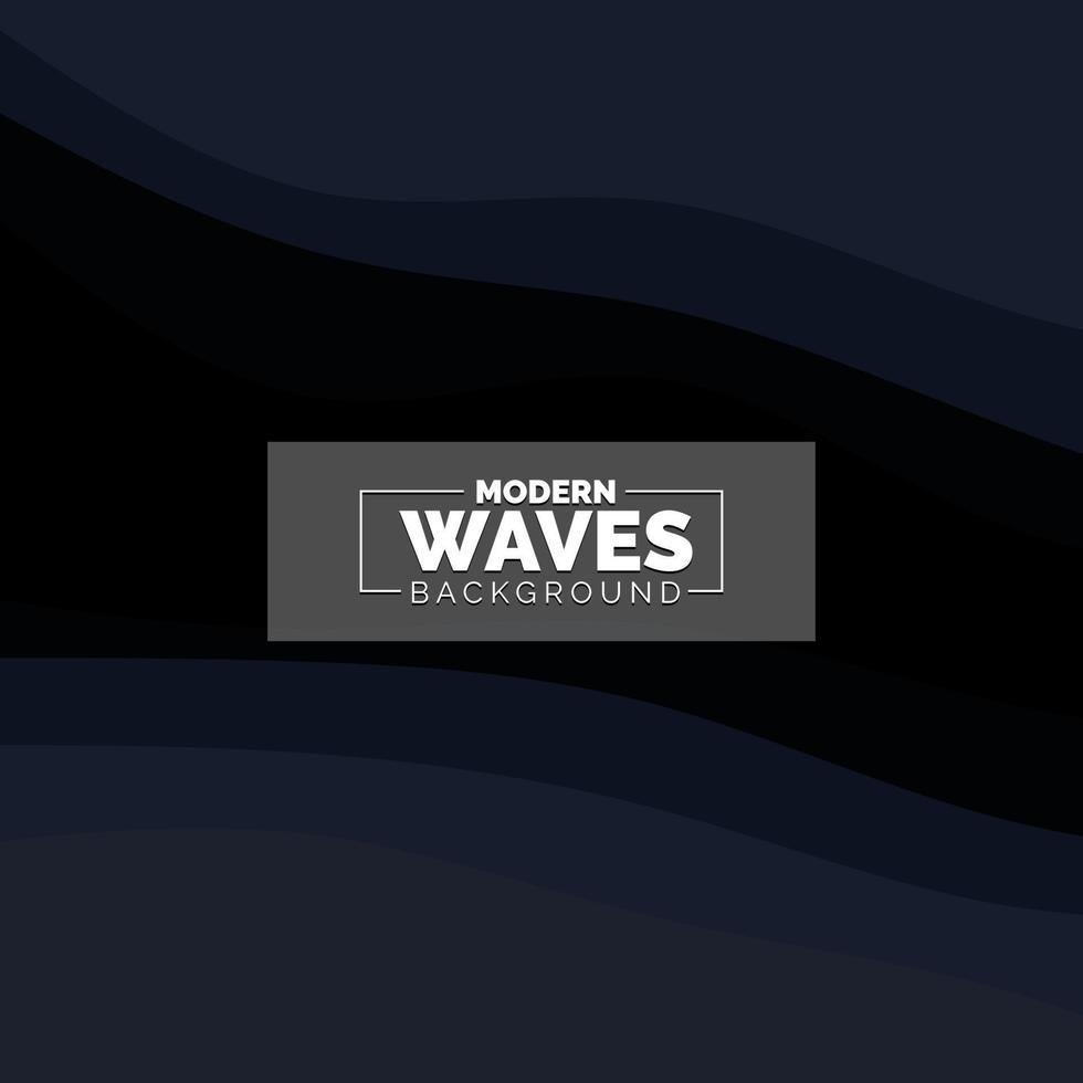Abstract Waves background. Dynamic shapes composition vector