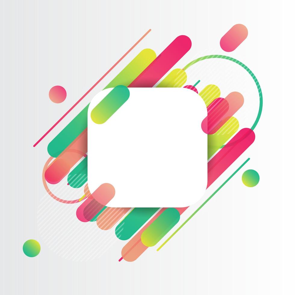 Creative Rounded Lines Edge. Place for Text. business brochure banner and poster template background vector