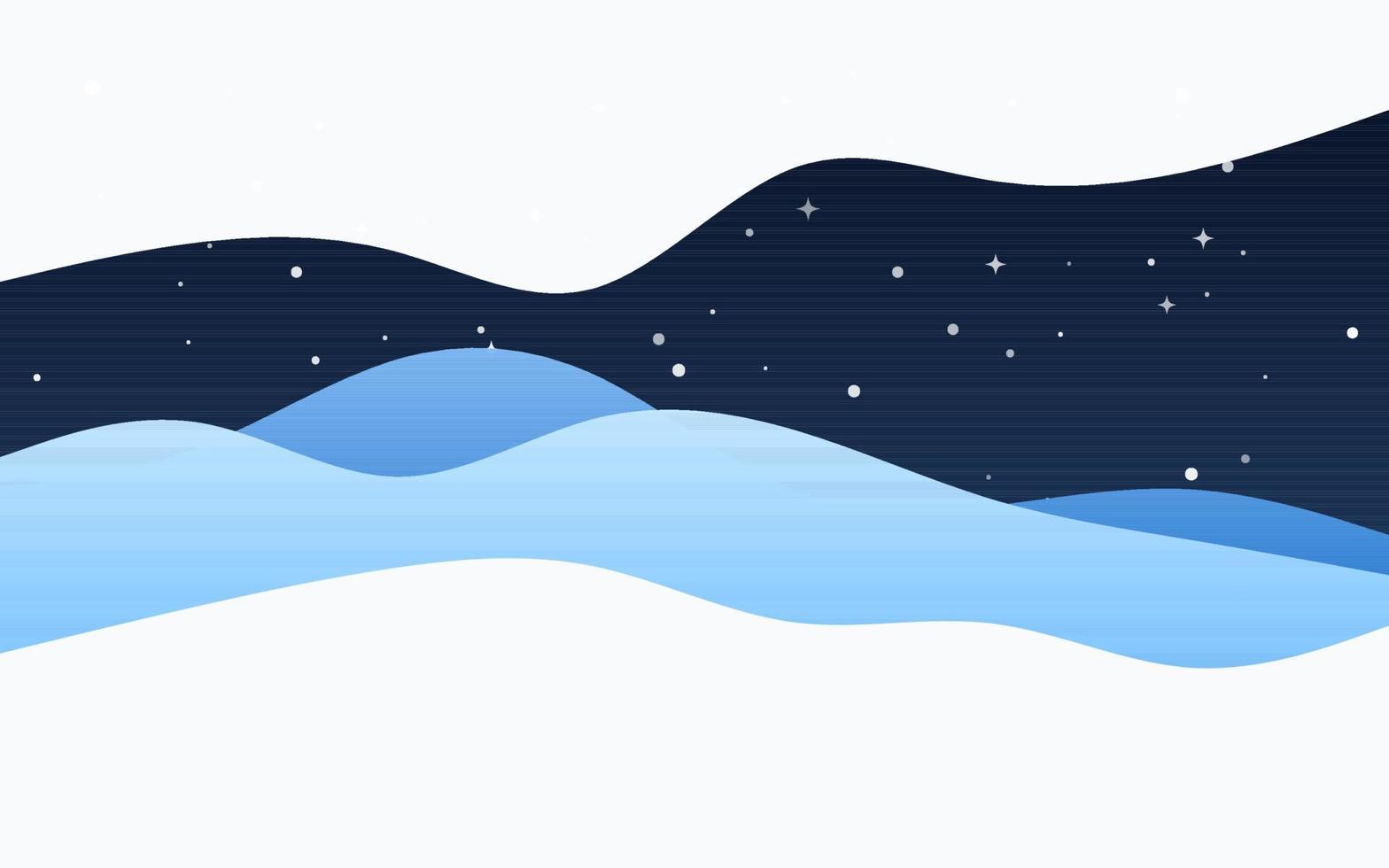 fondo azul de ondas creativas. composición de formas dinámicas vector