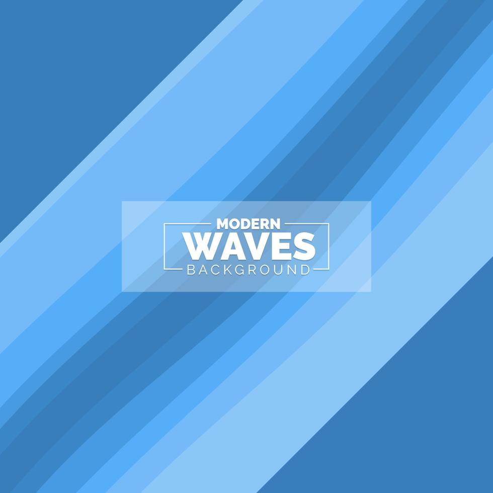 water Wave vector abstract background flat design style