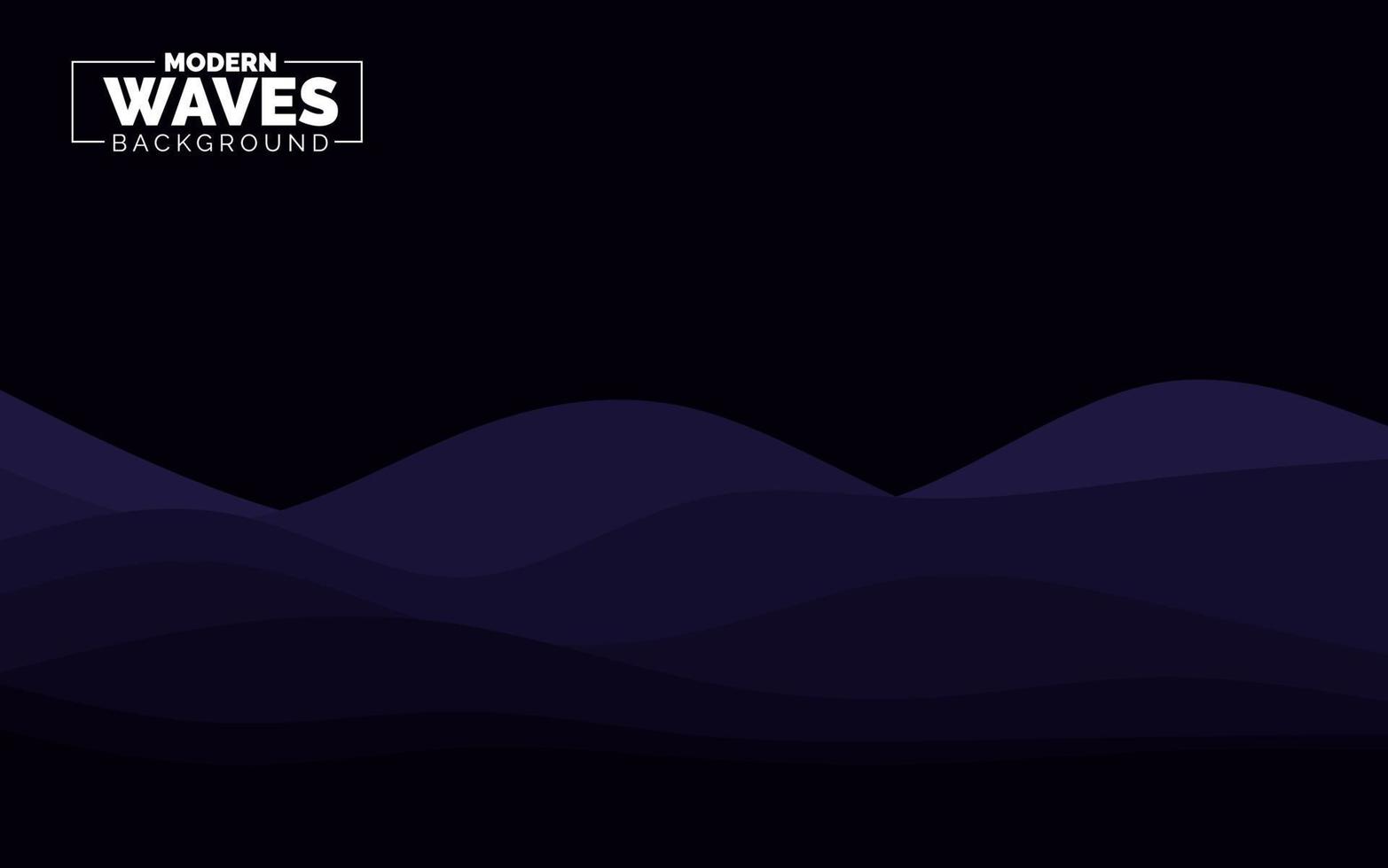 water Wave vector abstract background flat design style