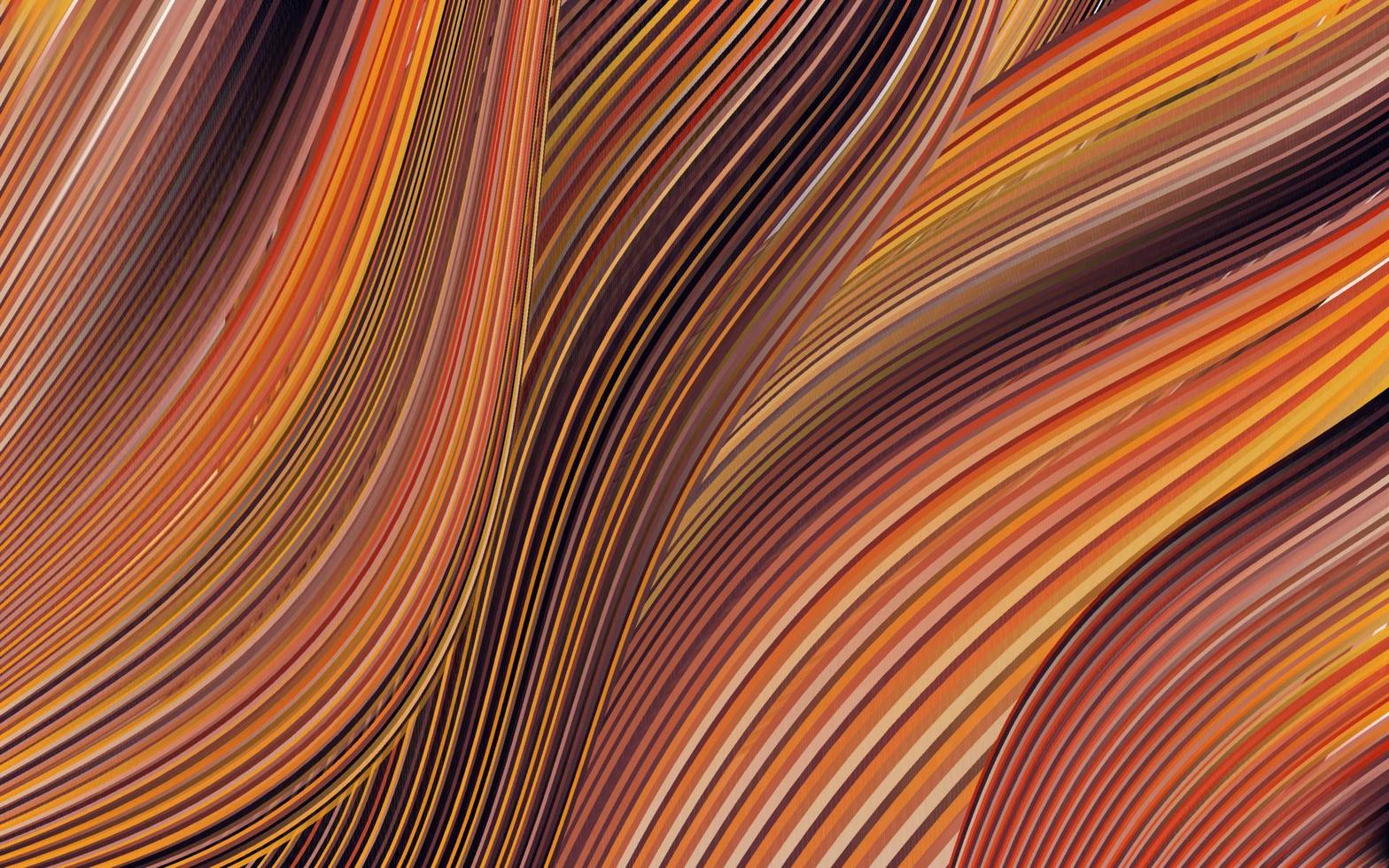 Modern colorful flow poster. Wave Liquid shape in black color background. Art design for your design project vector