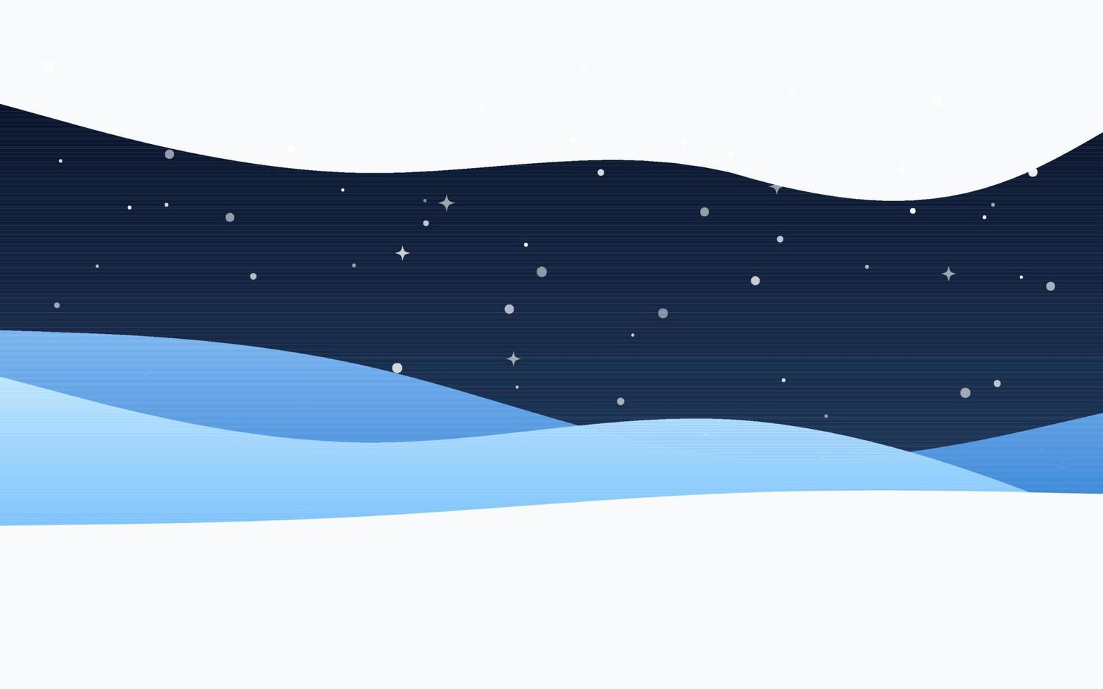 Creative Waves Blue background. Dynamic shapes composition vector