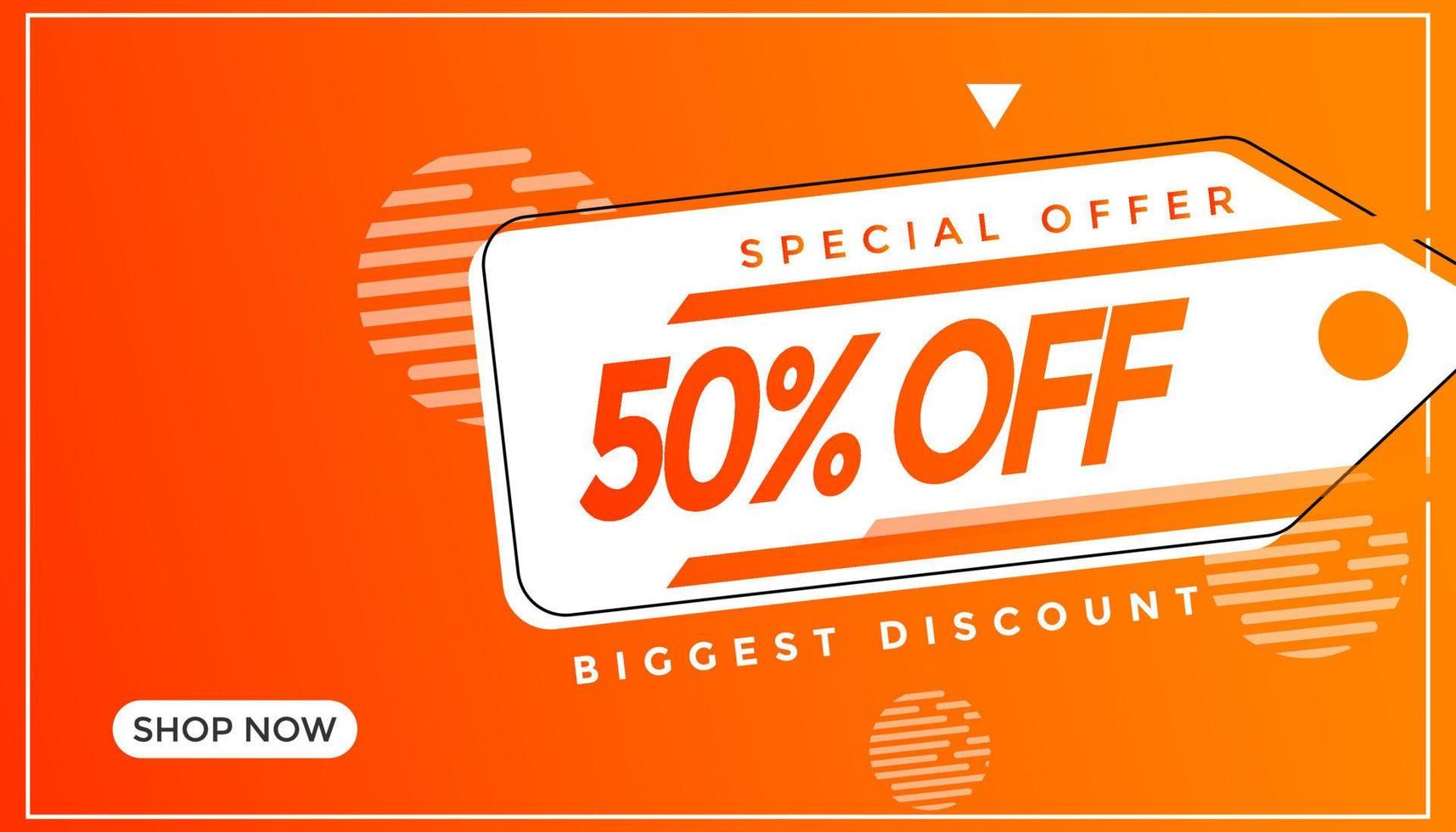 sale banner promotion vector