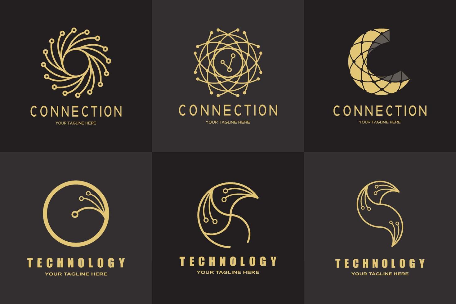 future technology icon vector