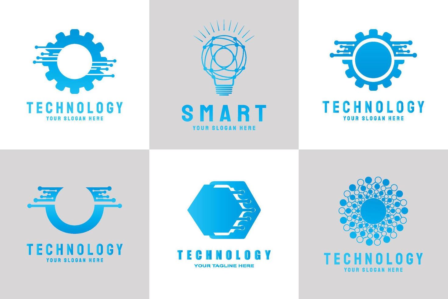 future technology icon vector