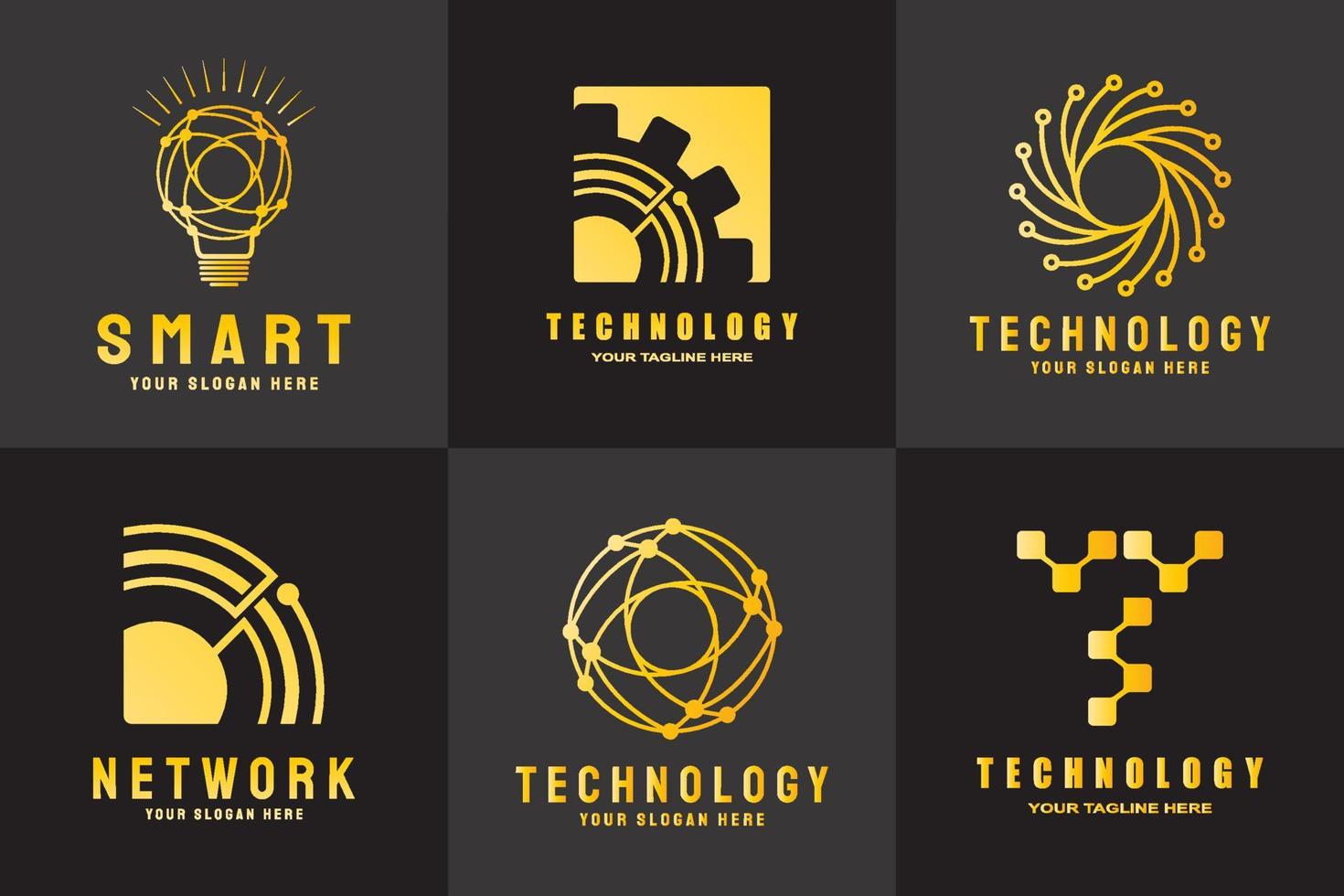 icono de tecnología futura vector