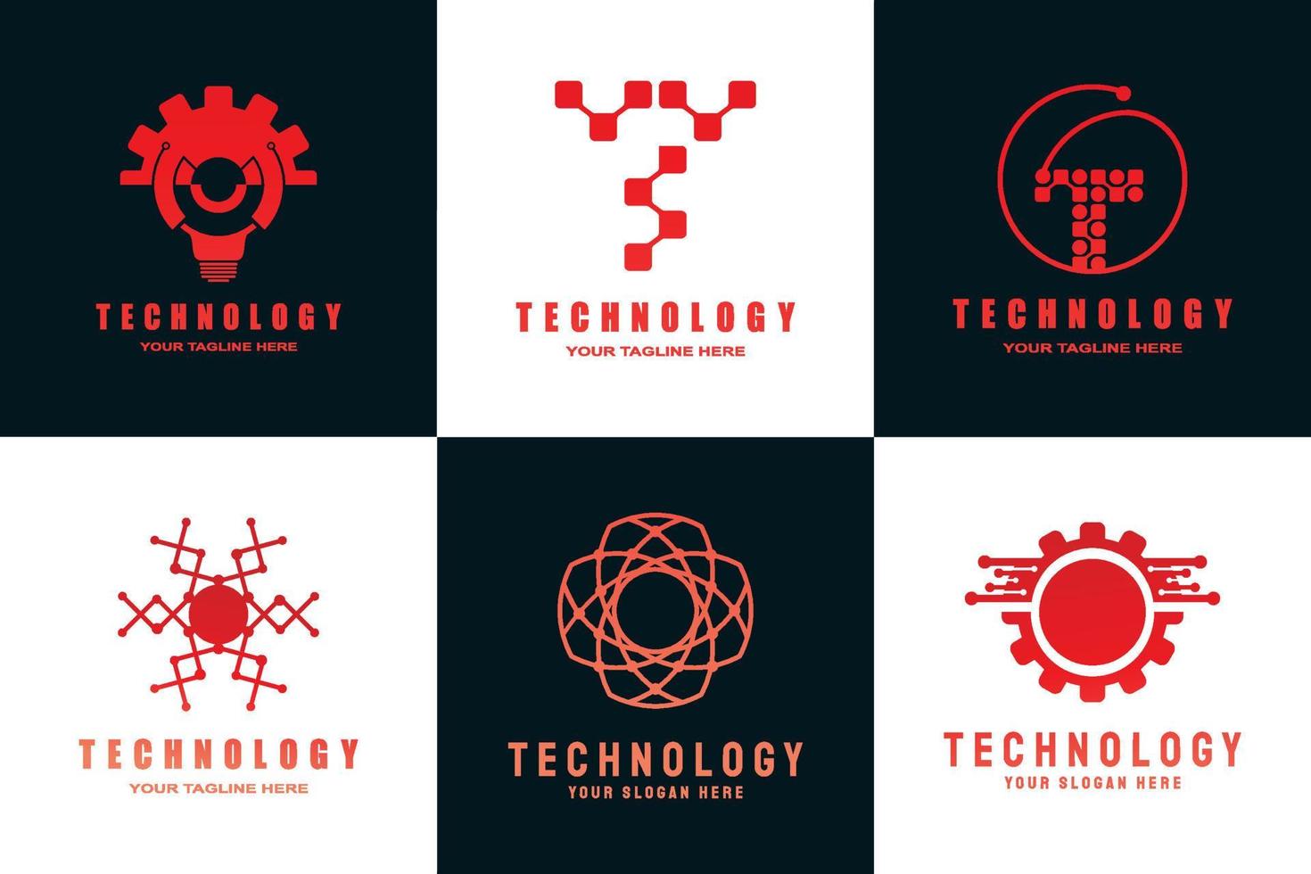 icono de tecnología futura vector