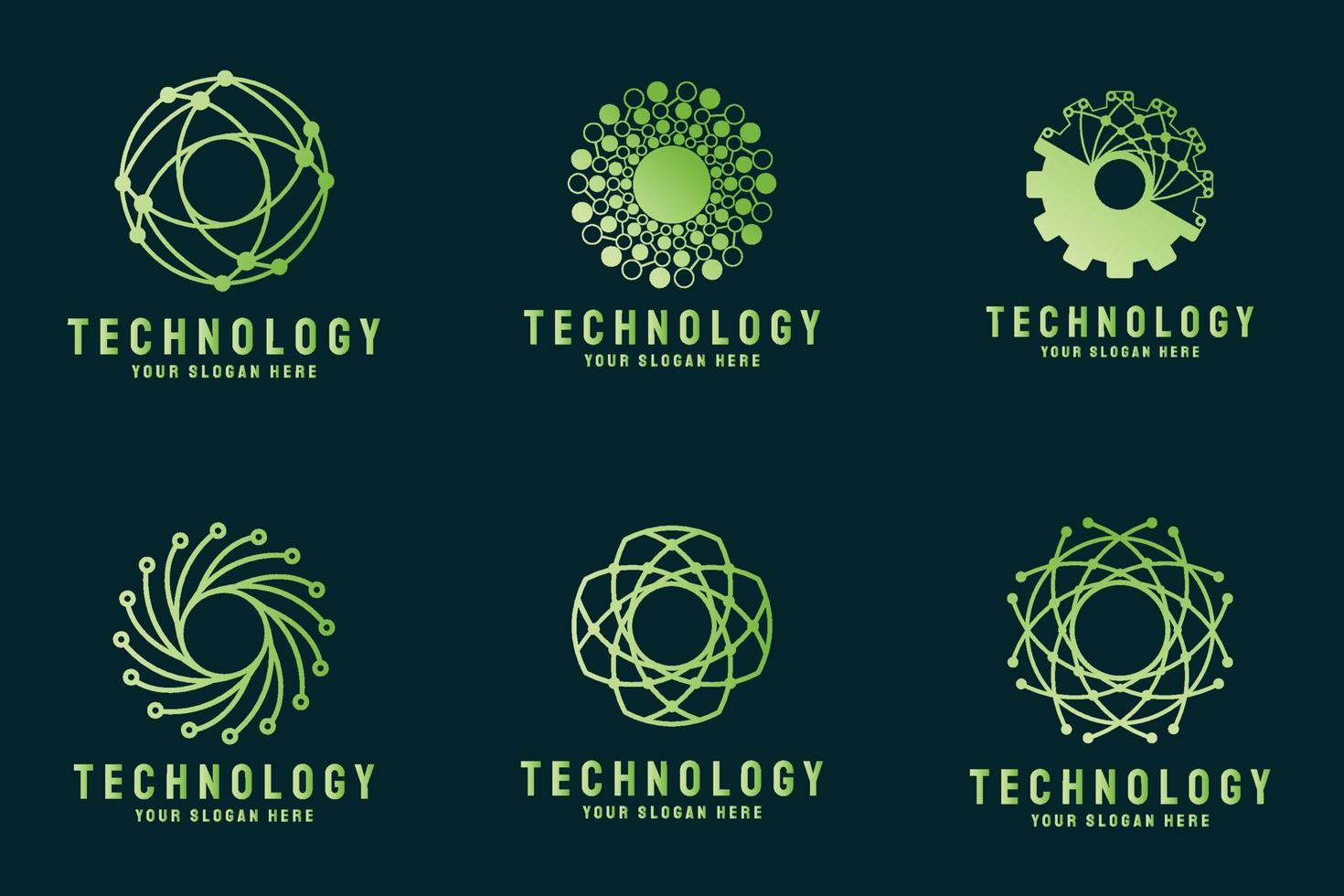 future technology icon vector