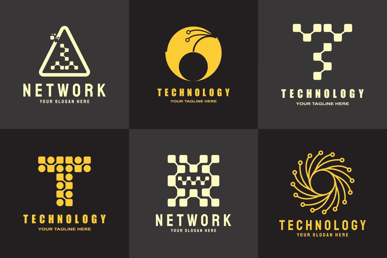future technology icon vector