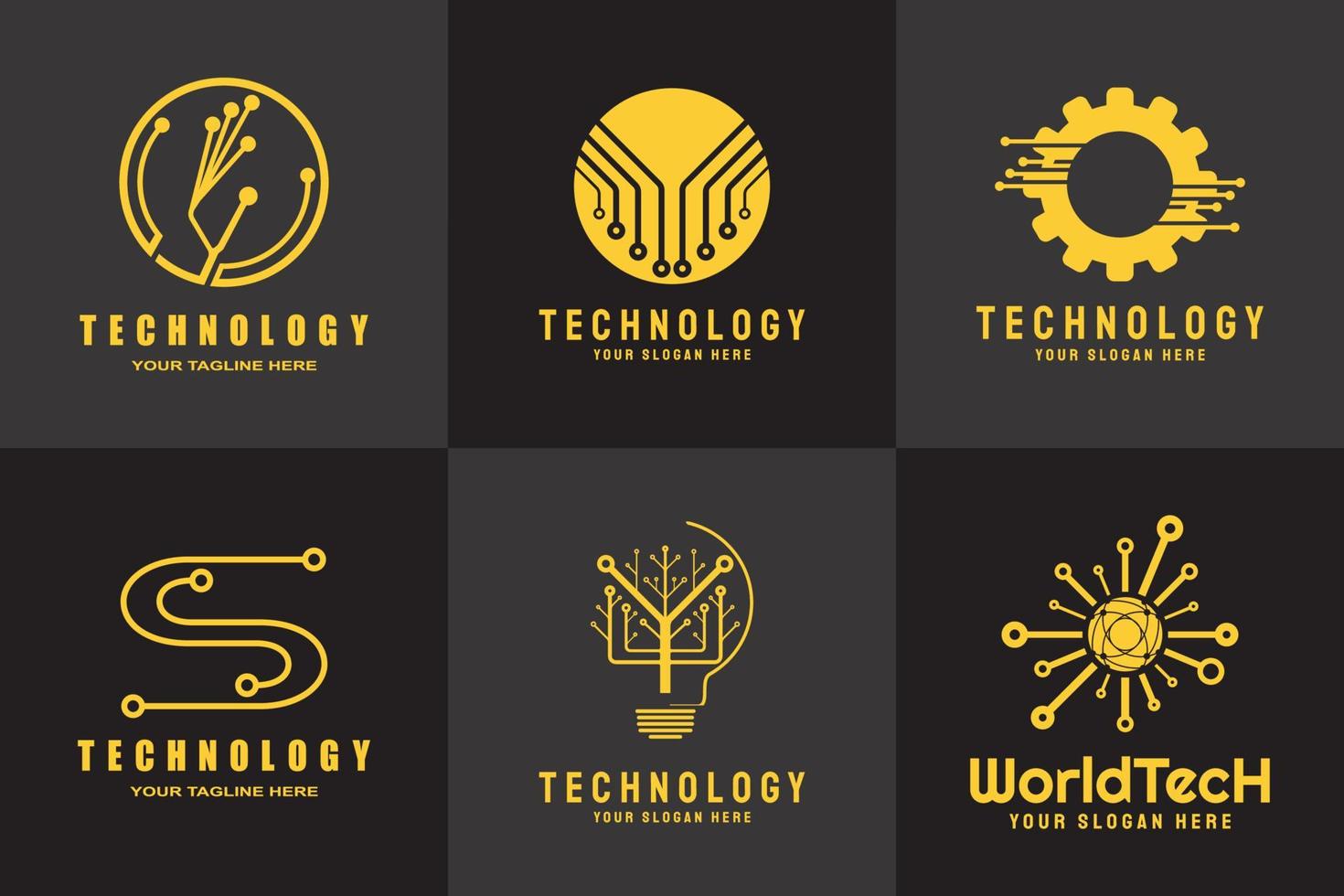 icono de tecnología futura vector