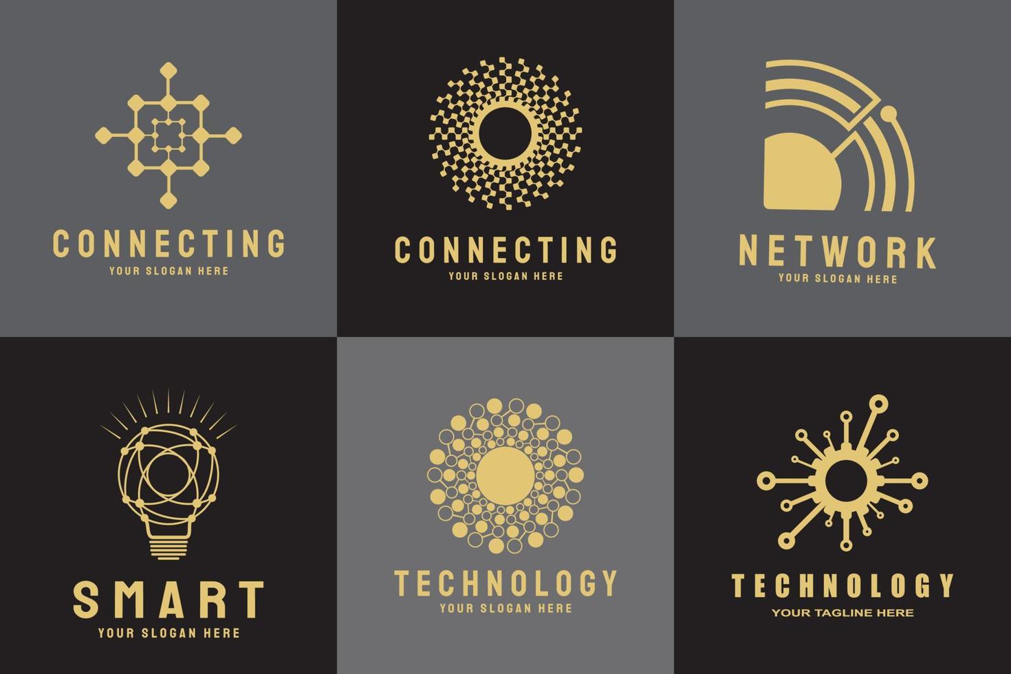 future technology icon vector