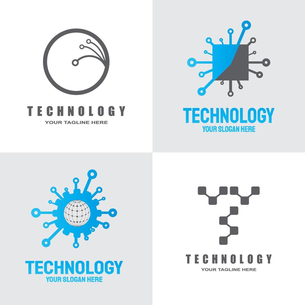 future technology icon vector