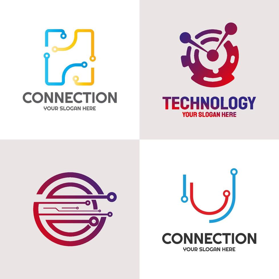 icono de tecnología futura vector