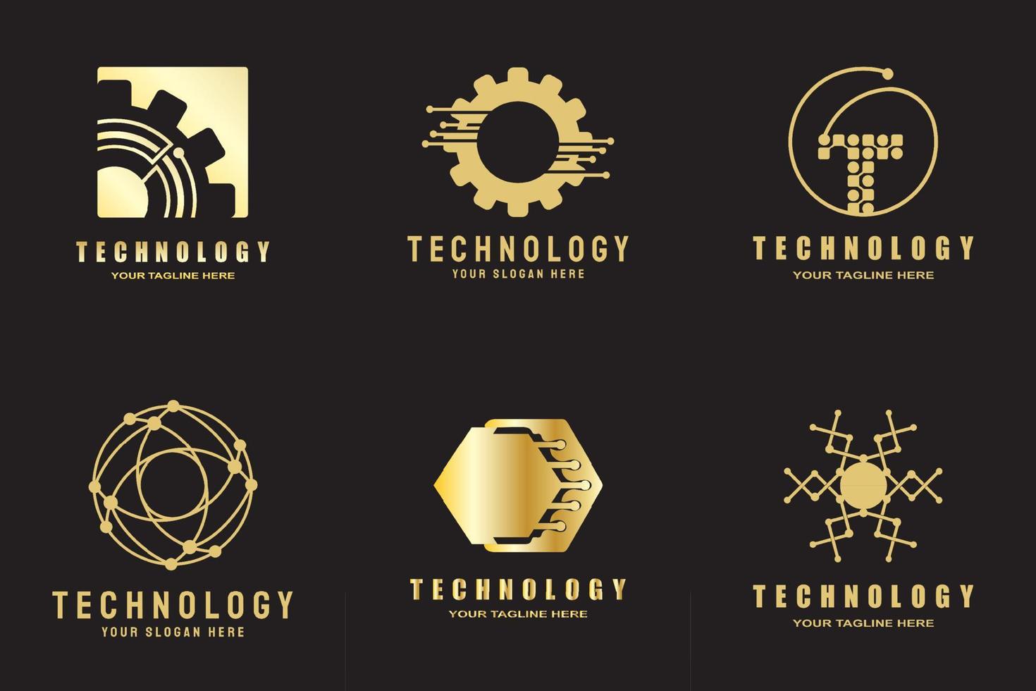 future technology icon vector