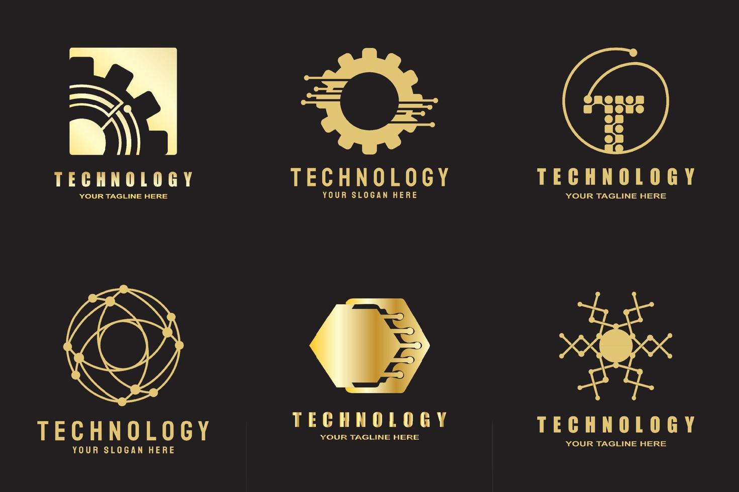 icono de tecnología futura vector