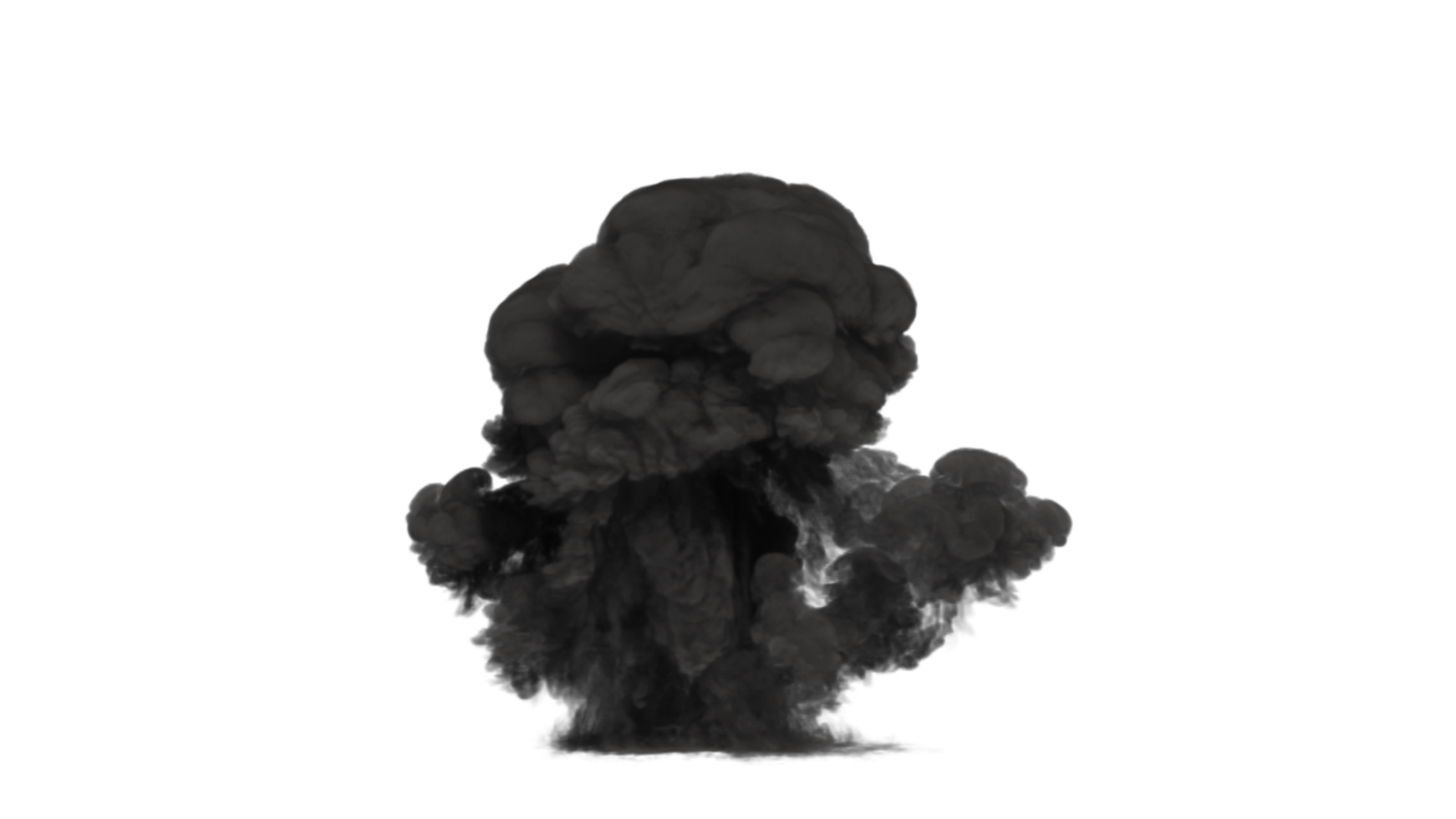 Smoke design. PNG alpha channel.