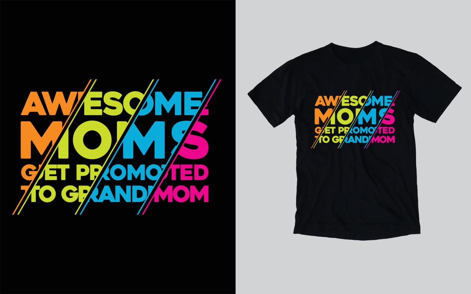 diseño de camiseta de tipografía de mamá, diseño de camiseta del día de la madre, camiseta de mamá amorosa vector