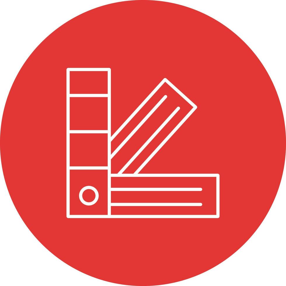Line Icon With Background vector