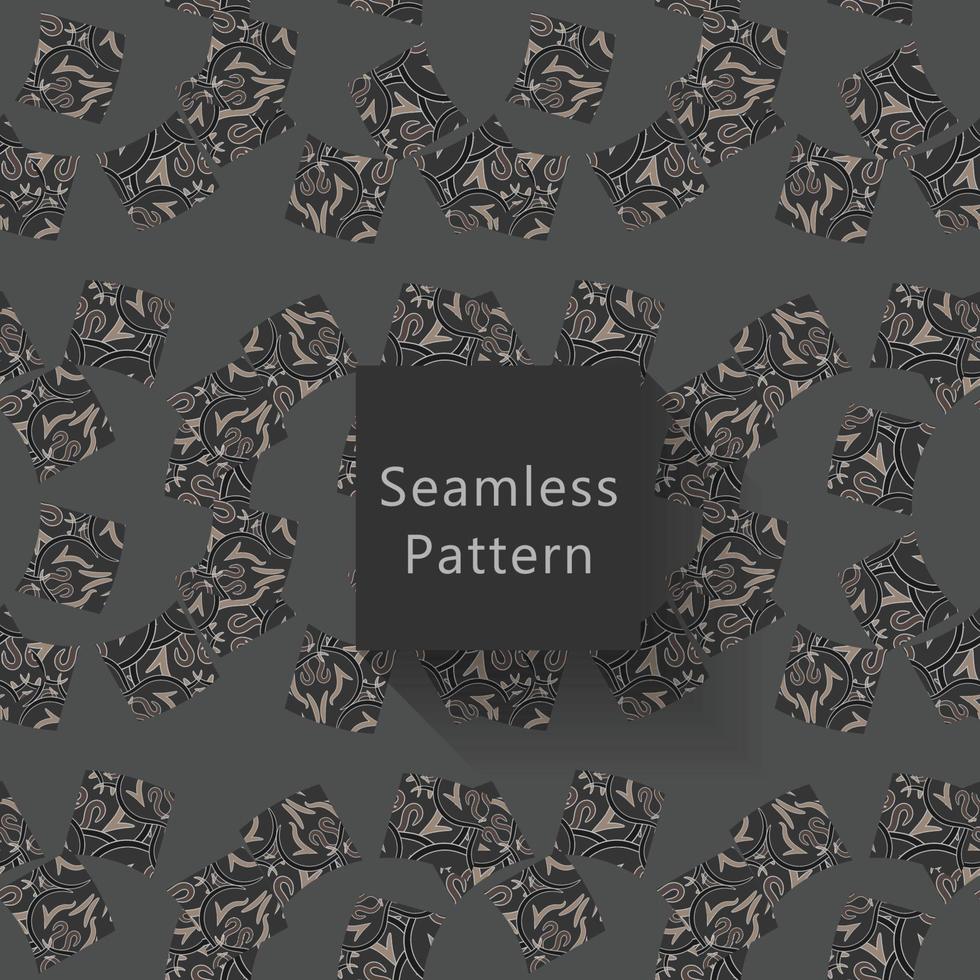 Abstract seamless pattern with background vector