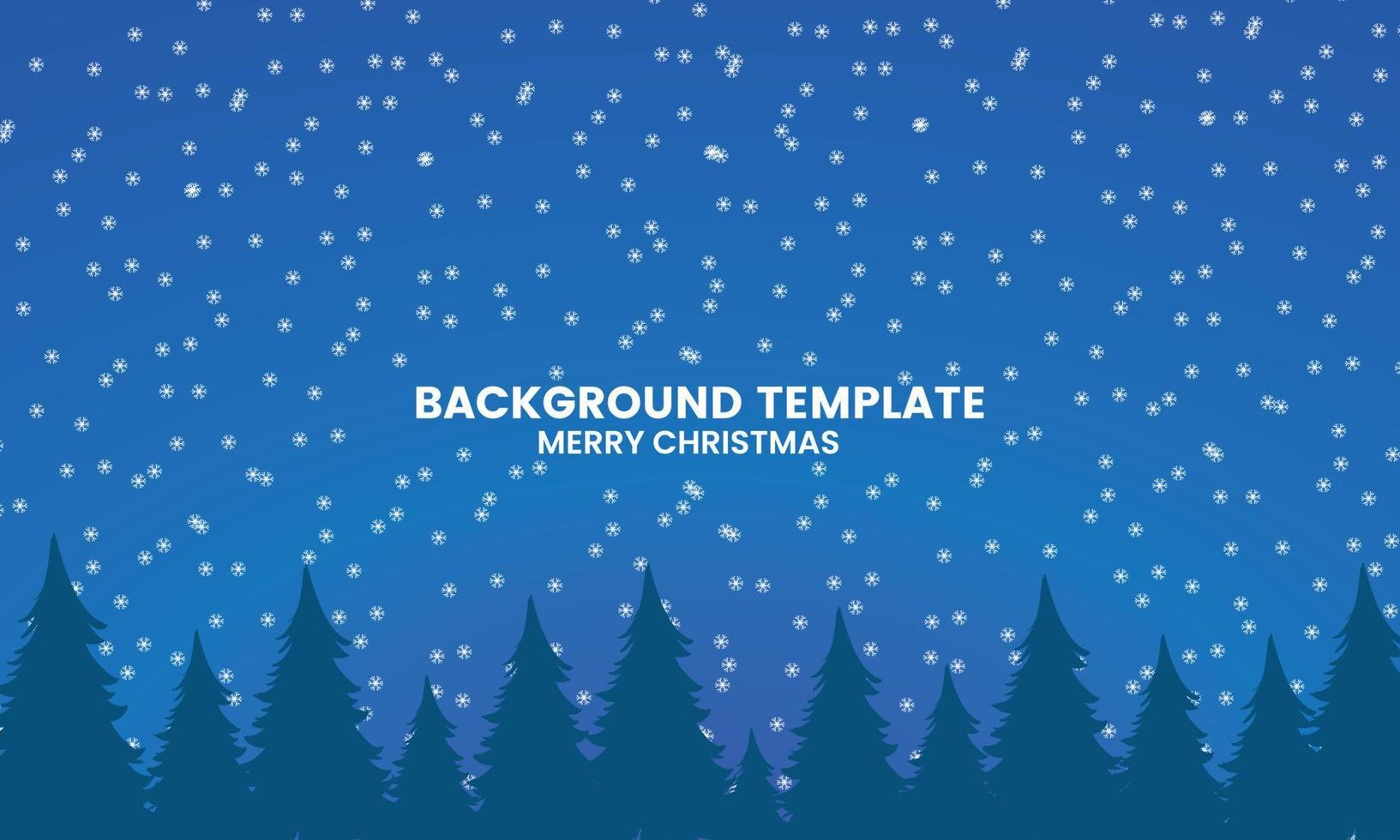 Christmas blue background, vector illustration.