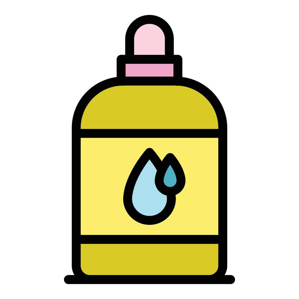 New mix essential oil icon color outline vector