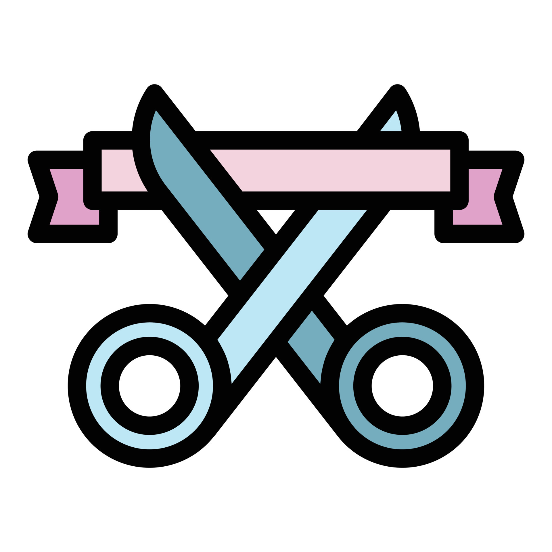 Scissors cut ribbon icon color outline vector 19193680 Vector Art at