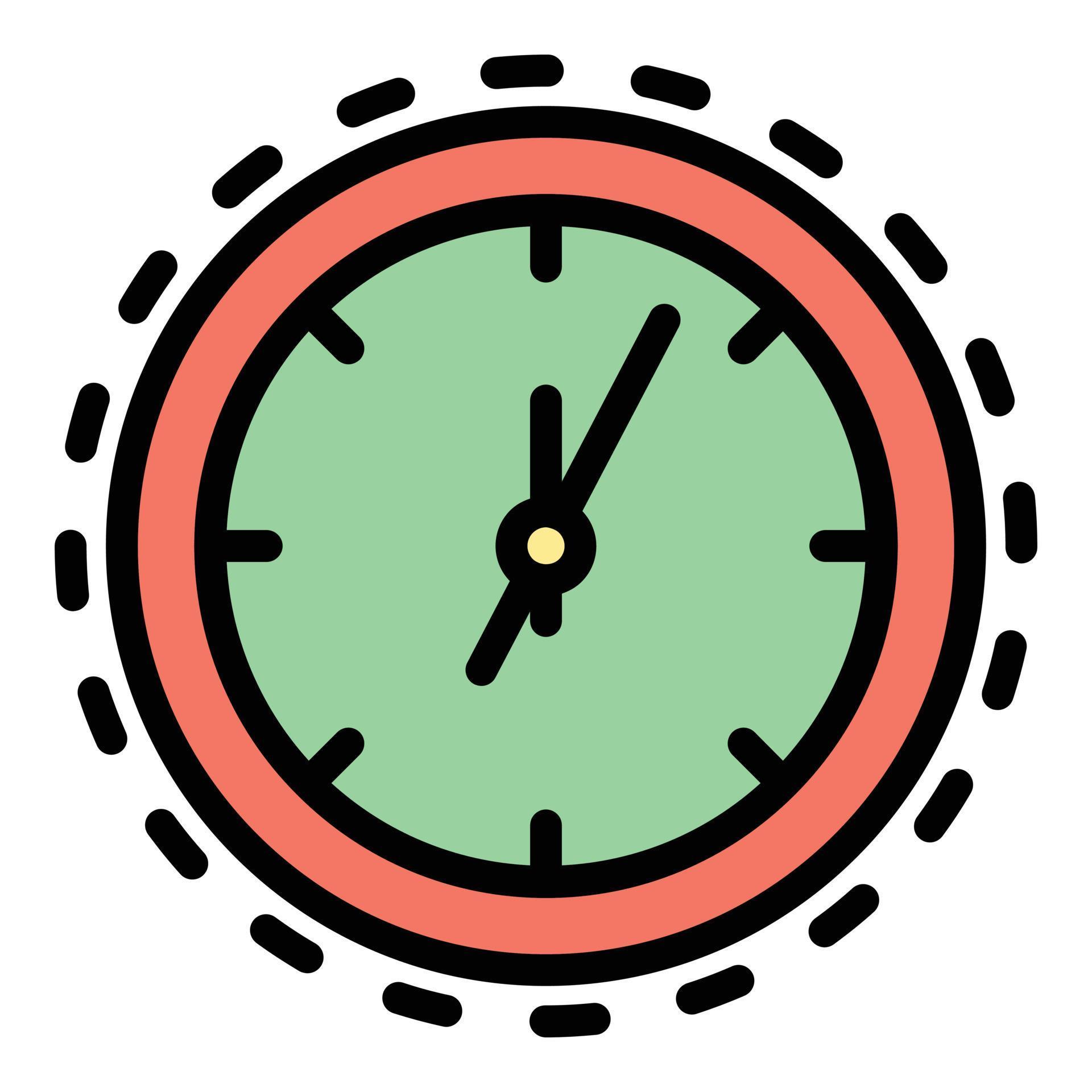 Watch fix icon color outline vector 19194121 Vector Art at Vecteezy