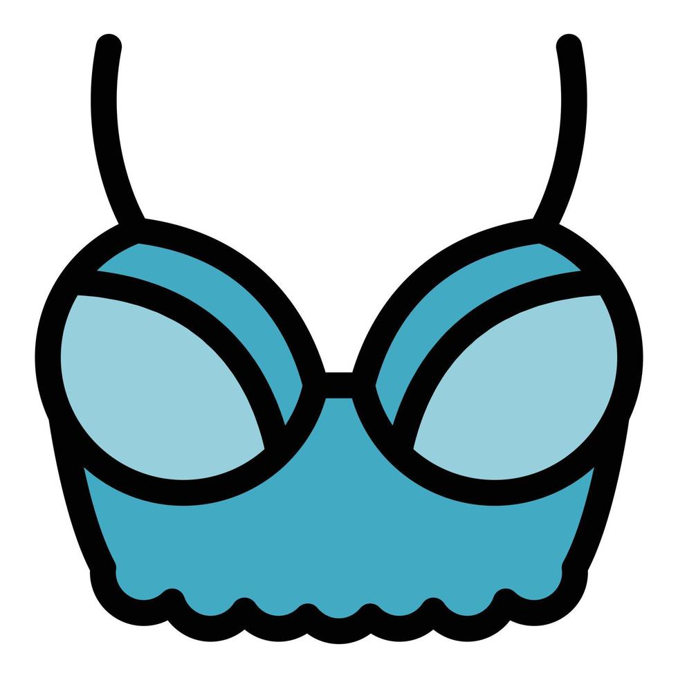 Bralette bra icon color outline vector 19194785 Vector Art at Vecteezy