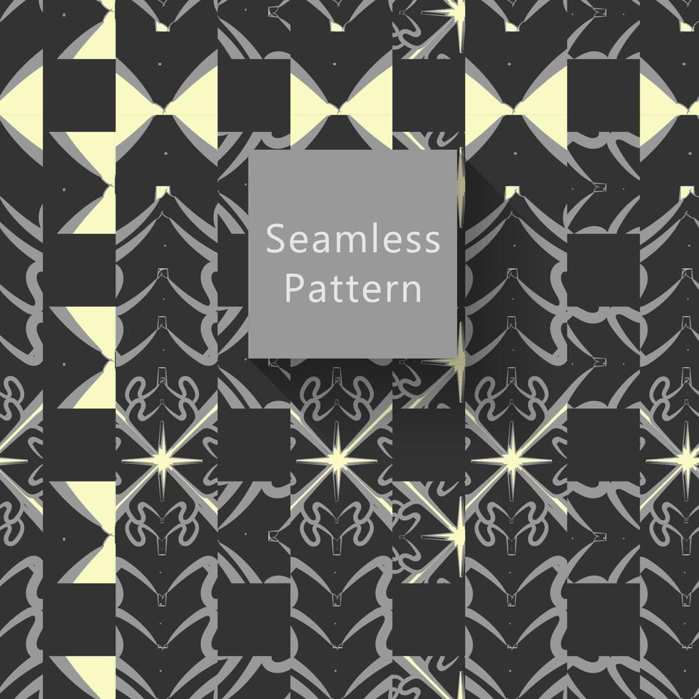 Abstract seamless pattern with background vector