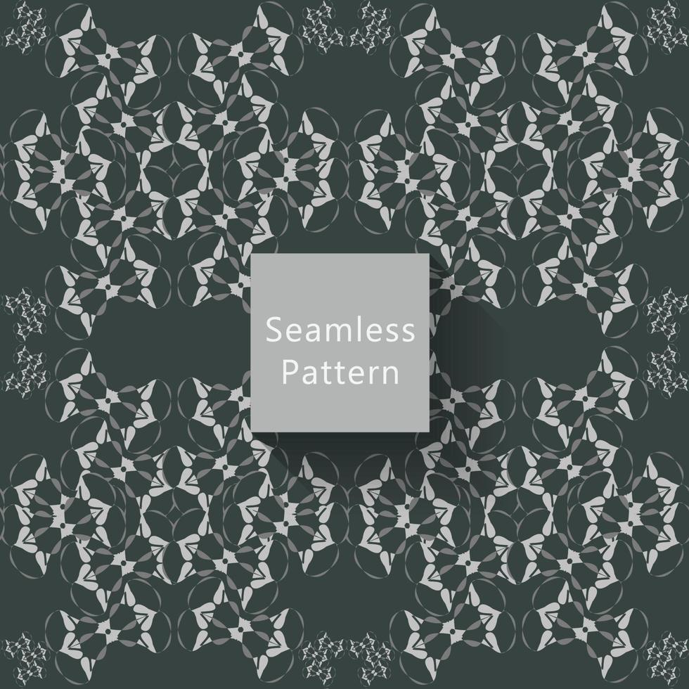 Abstract seamless pattern with background vector