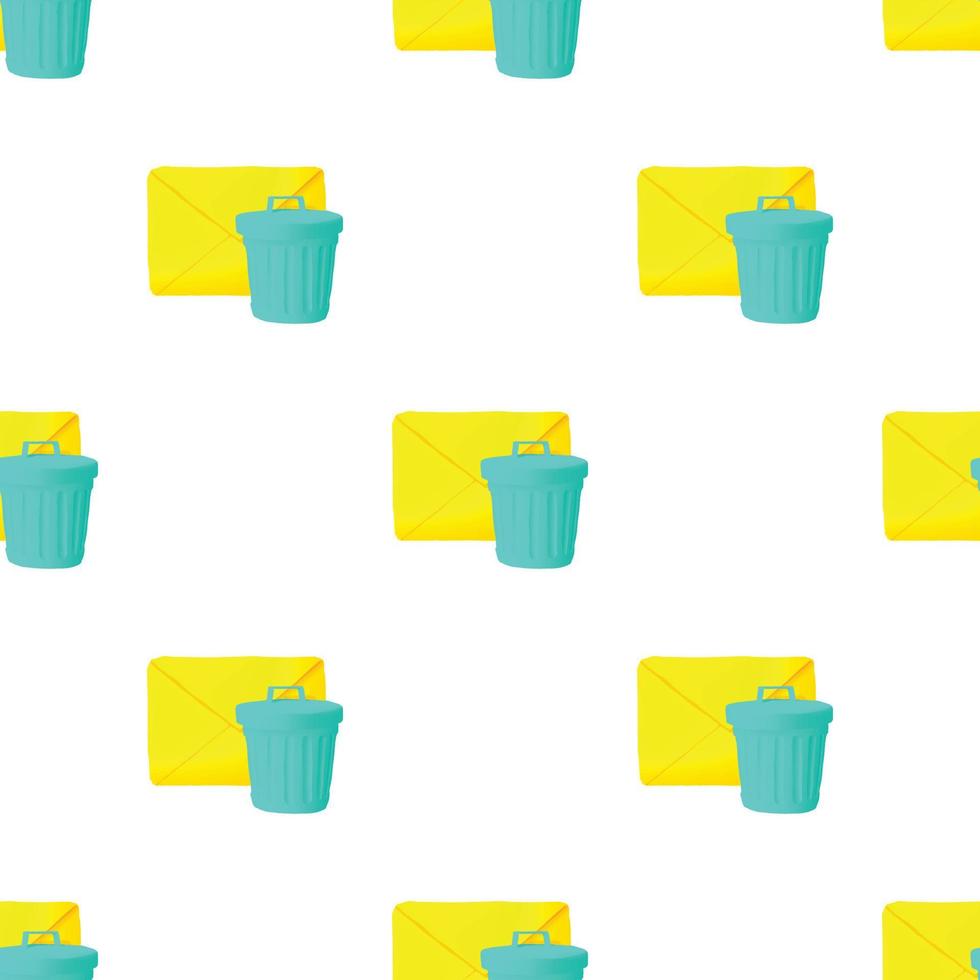 Delete message pattern seamless vector