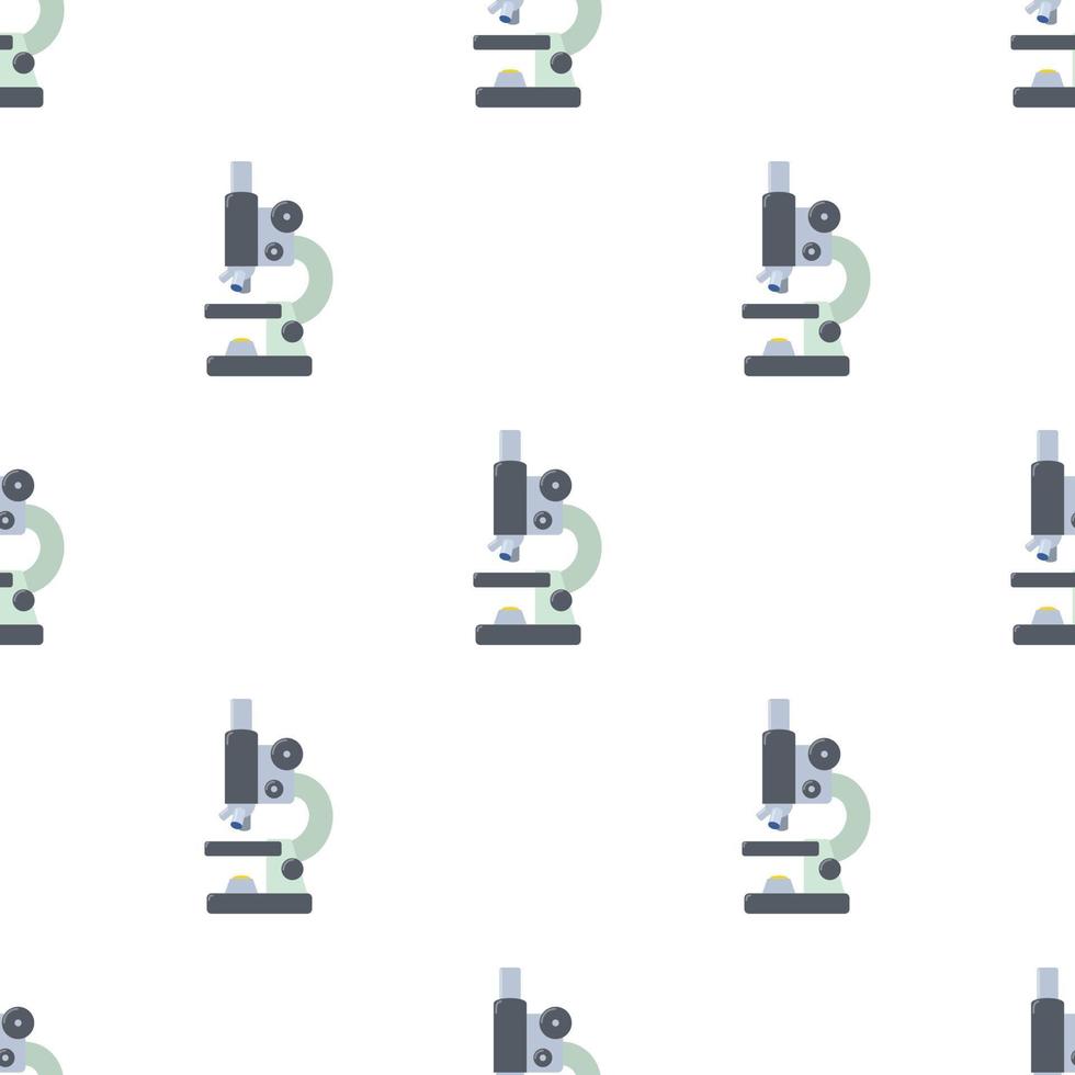 Microscope pattern seamless vector