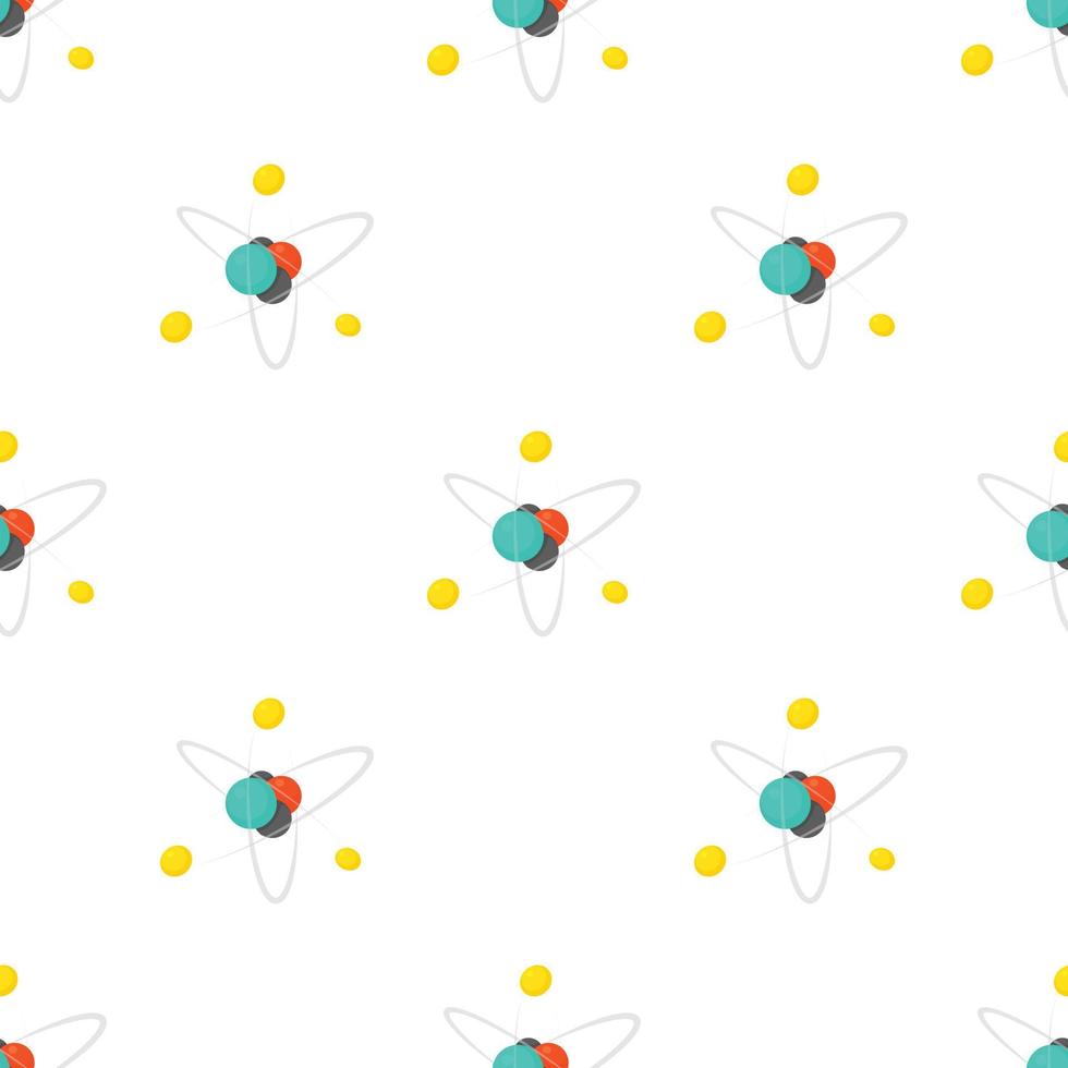 Molecule pattern seamless vector
