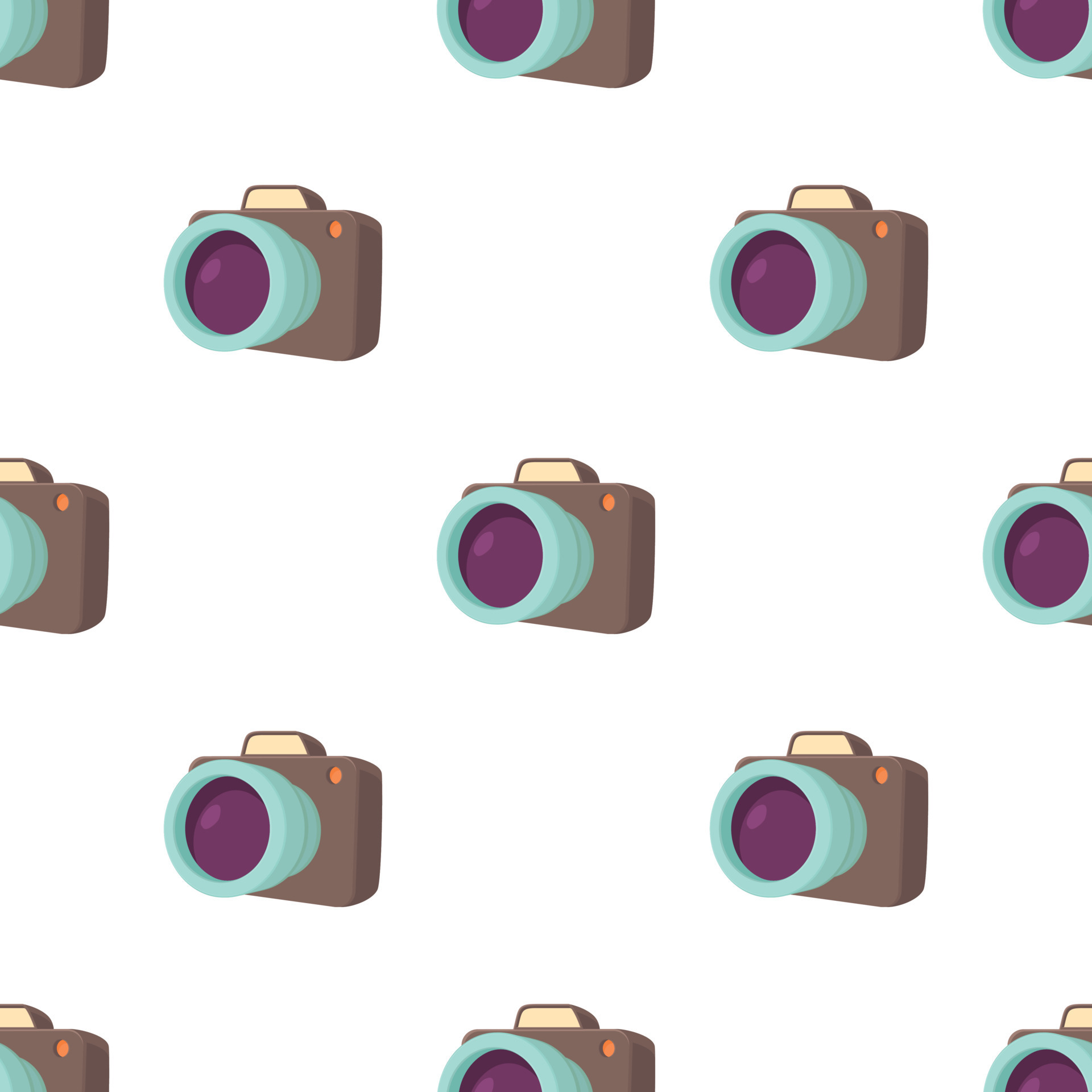 Camera pattern seamless vector 19196111 Vector Art at Vecteezy
