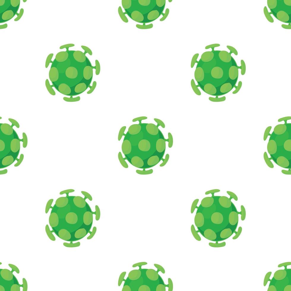 Bacterial cell pattern seamless vector