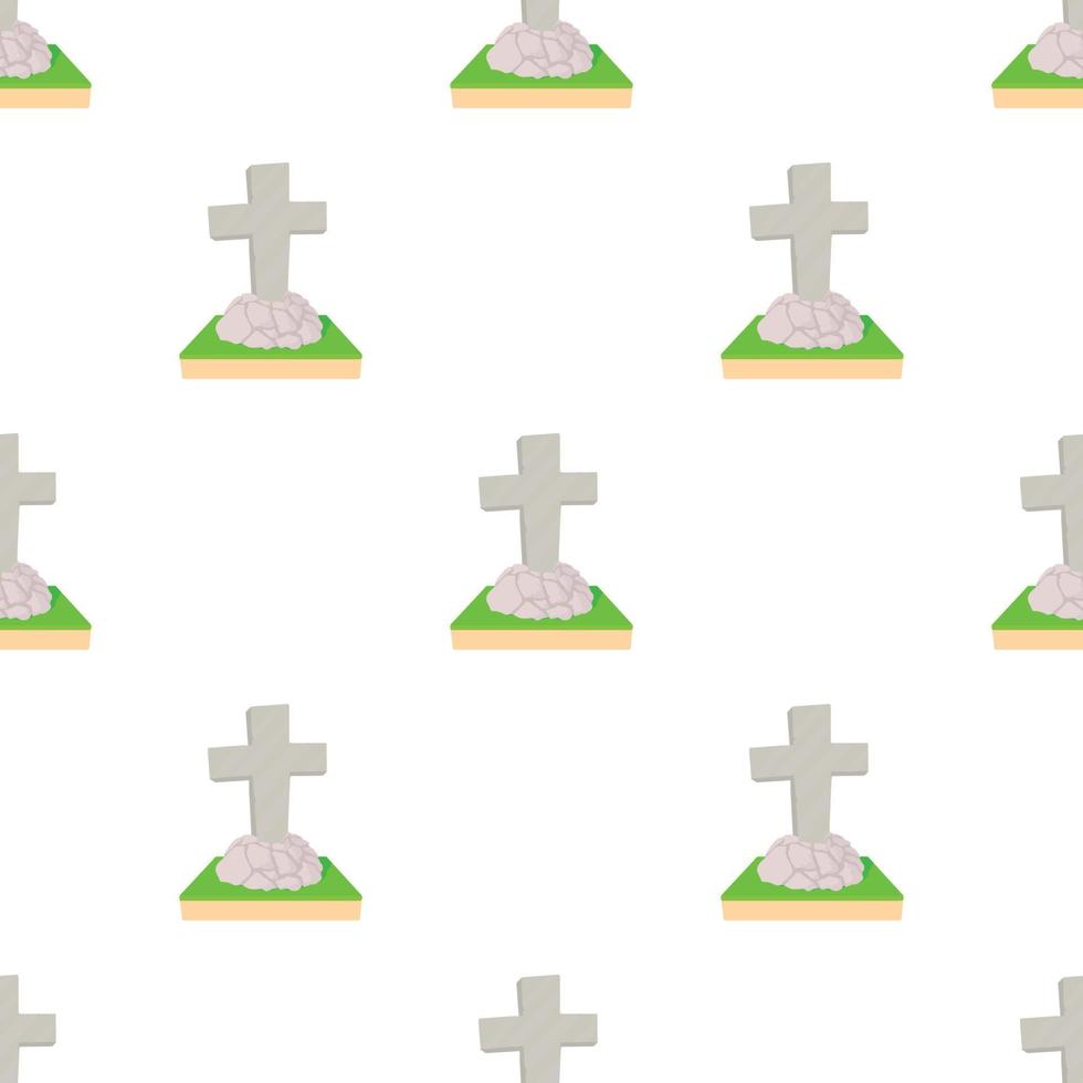 Grave pattern seamless vector