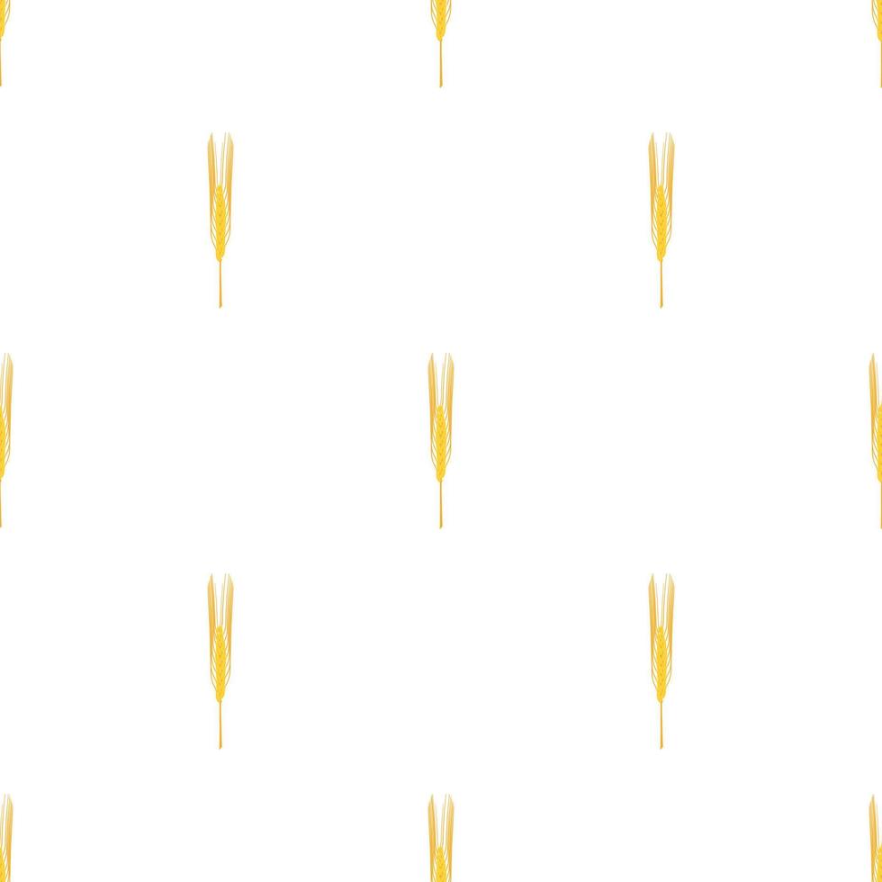 Barley pattern seamless vector