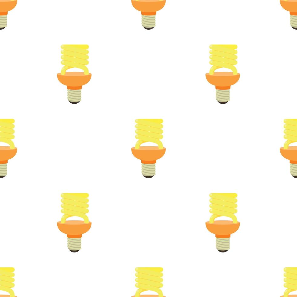 Energy saving bulb pattern seamless vector