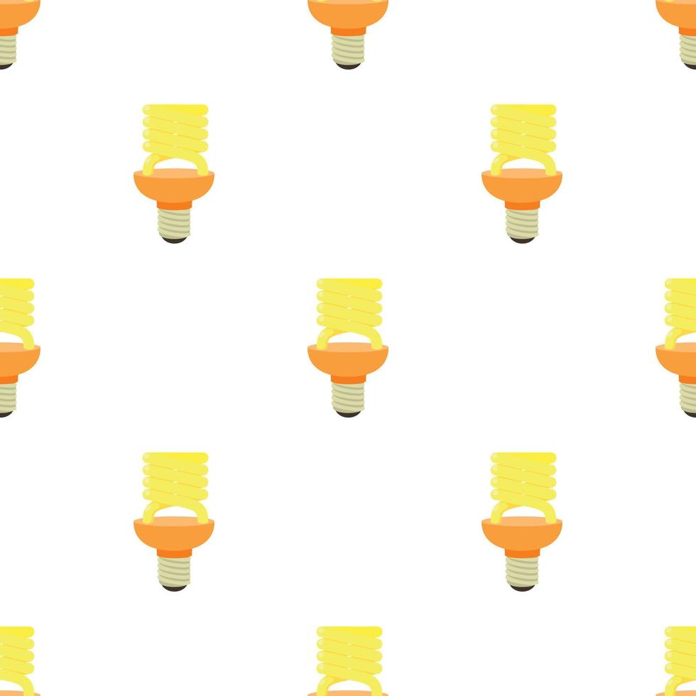 Energy saving bulb pattern seamless vector